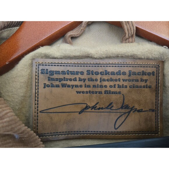 Bradford Exchange Jacket Mens XL Coat Chore Barn John Wayne Signature Stockade - Picture 4 of 9